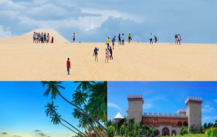 Tour Sóc Trăng Phan Thiết 2 ngày 2 đêm | Resort 3 sao | Bàu Trắng - Lâu Đài Vang - Trường Dục Thanh
