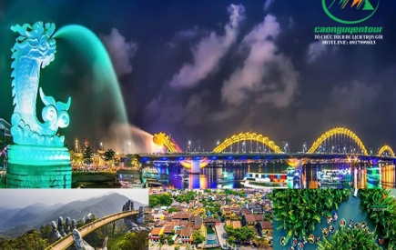 Tour Trà Vinh Đi Đà Nẵng 3 ngày 2 đêm máy bay | Bà Nà Hill - Cầu Vàng - Phố Cổ Hội An 