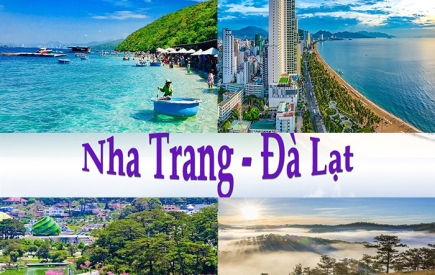 Tour Nha Trang Đà Lạt 4 ngày 4 đêm khởi hành từ Vũng Tàu  