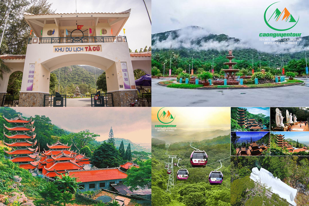 Toàn cảnh khu du lịch Núi Tà Cú